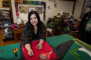 Beth Kierstead of the Enchanted Stitchery at The Shirt Factory